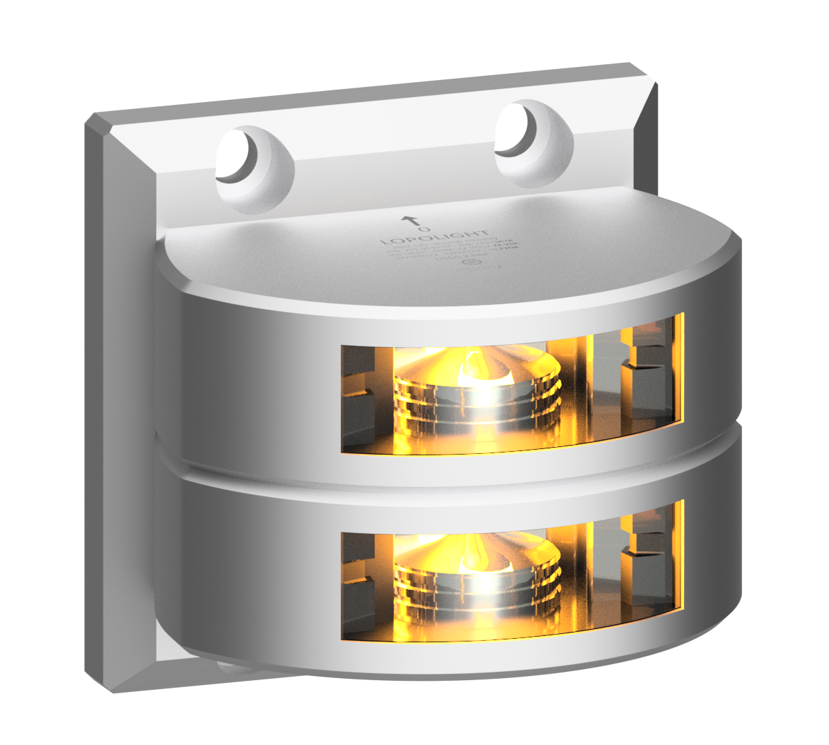 2nm 135° Yellow, Towing, Double, silver anodized 2nm 135° Yellow, Towing, Double, silver anodized